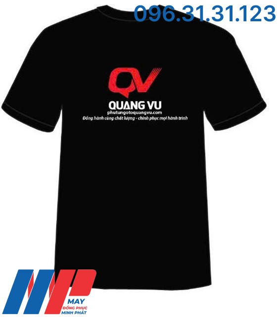 Áo Thun Đồng Phục Cổ Tròn