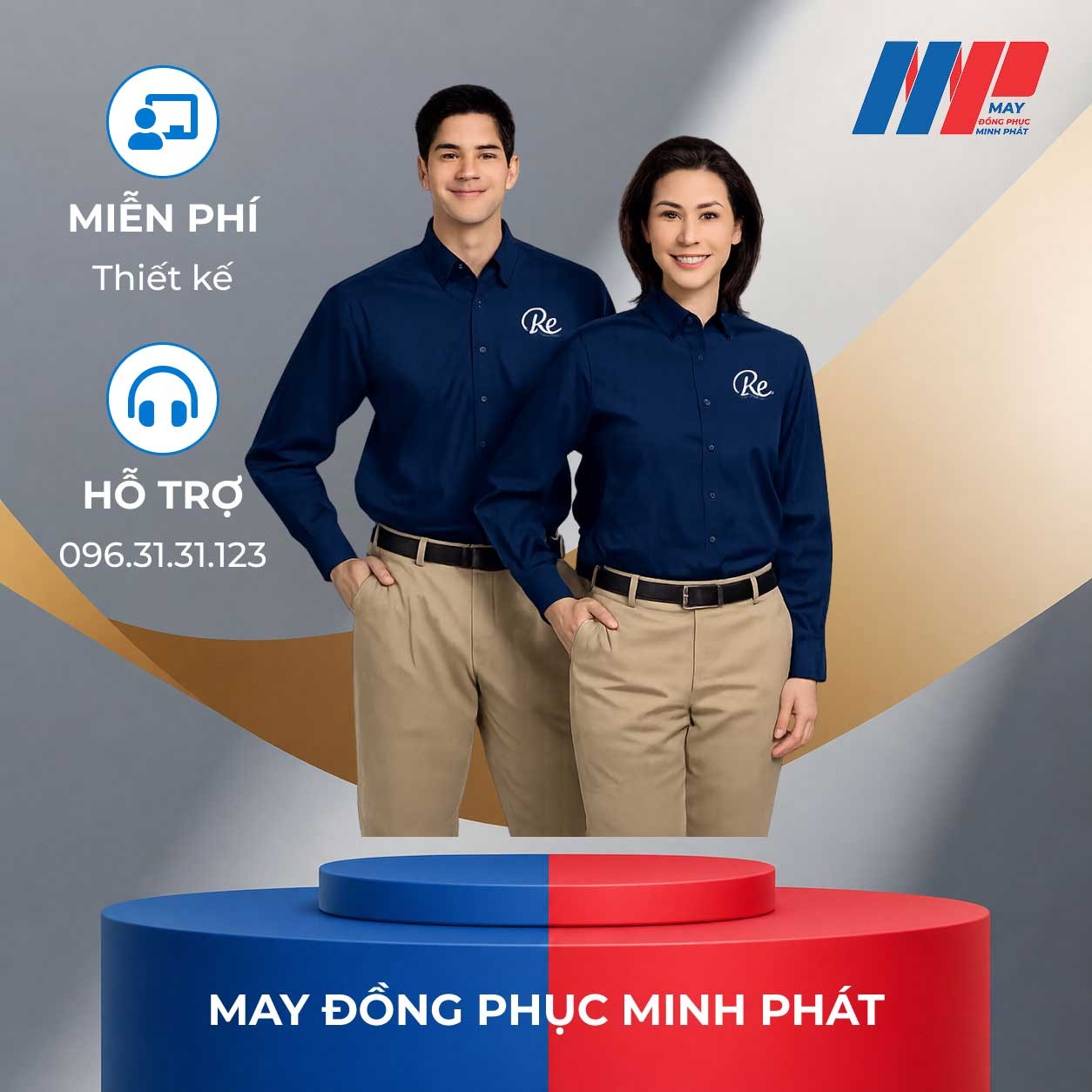 Đồng Phục Áo Sơ Mi mẫu số 115