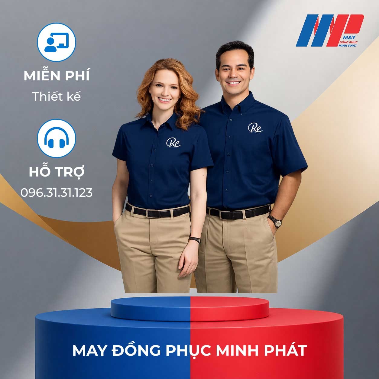 Đồng Phục Áo Sơ Mi mẫu số 115
