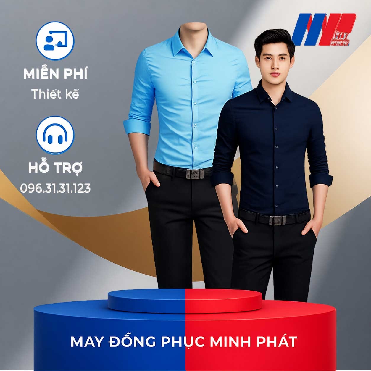 Đồng Phục Áo Sơ Mi mẫu số 117