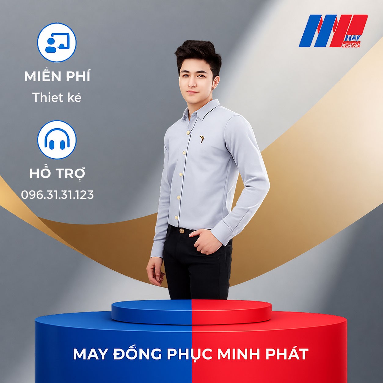 Đồng Phục Áo Sơ Mi mẫu số 120
