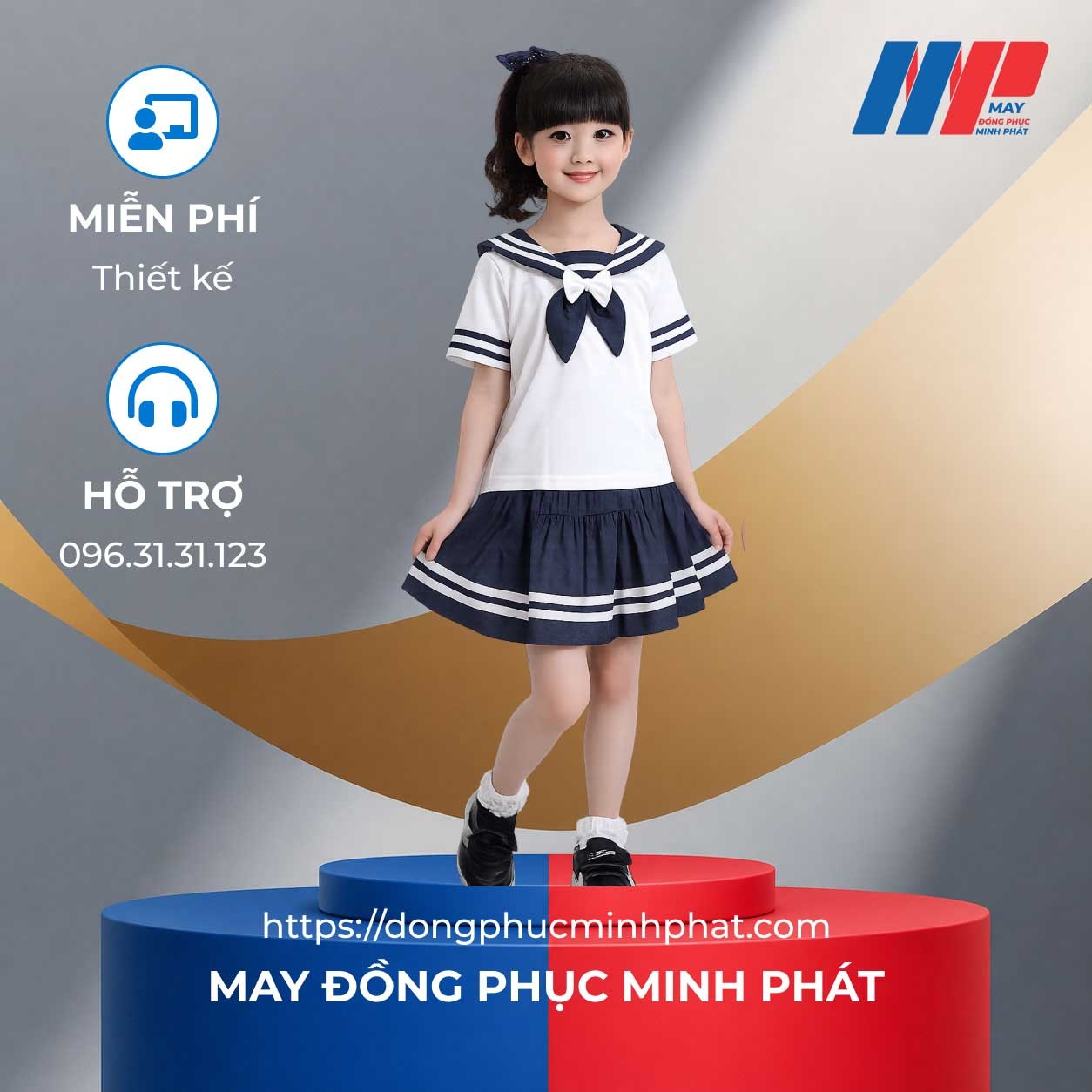 Đồng Phục Học Sinh Mẫu số 130