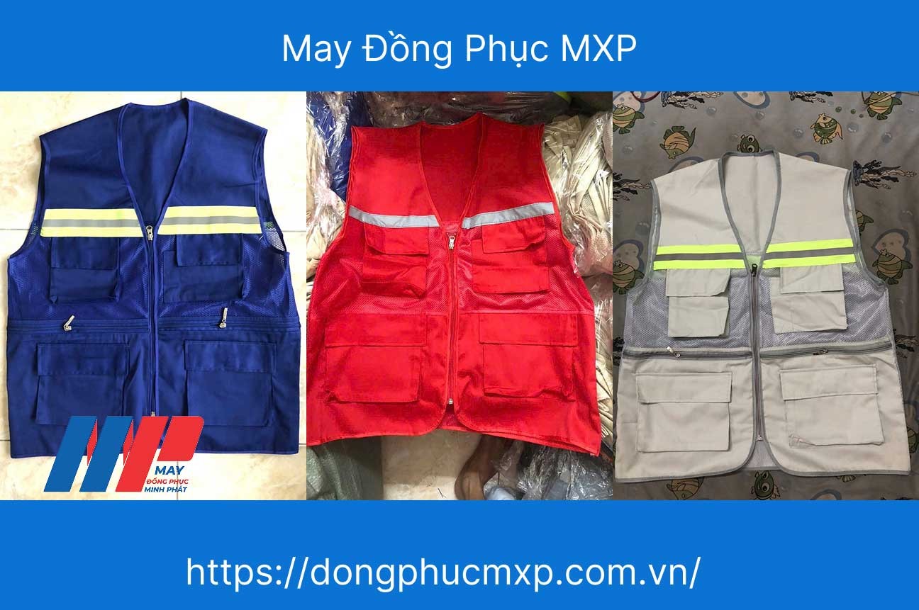 Áo Phản Quang Nhiều Túi – Giải Pháp Bảo Hộ Lao Động Chuyên Nghiệp Cho Kỹ Sư Và Công Nhân